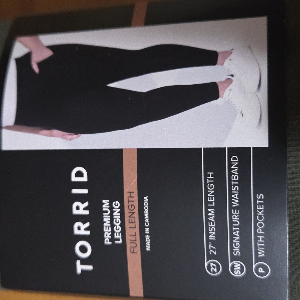 Torrid Full Length Premium Pocket Leggings - Picture 2 of 3